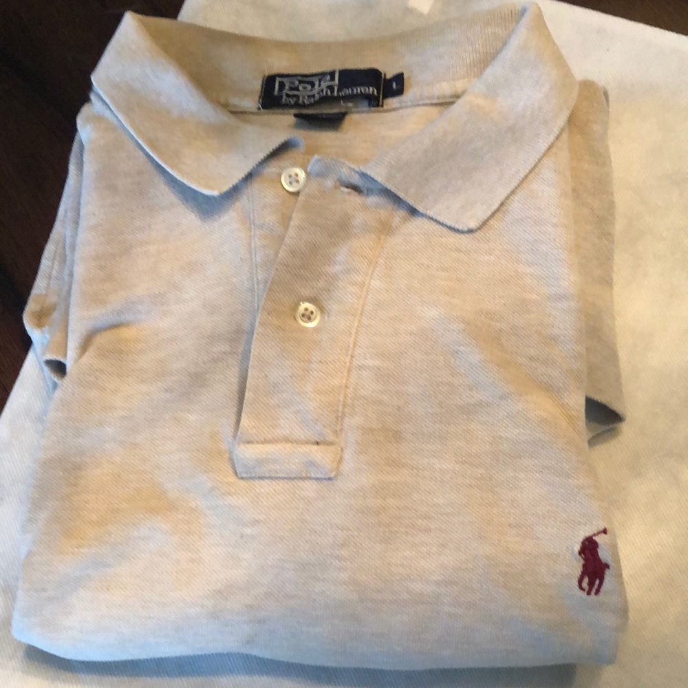 🏇 Polo by Ralph Lauren long sleeve classic cotton polo burgundy embroider logo